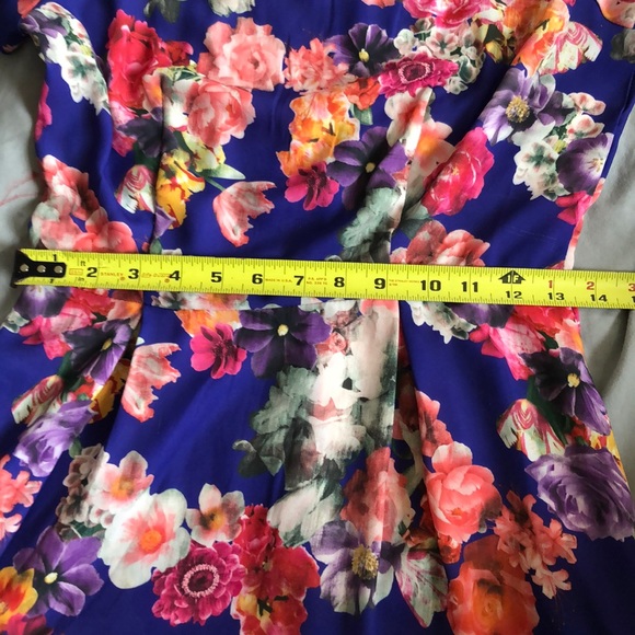 Floral Print Tea Dress - Picture 7 of 8